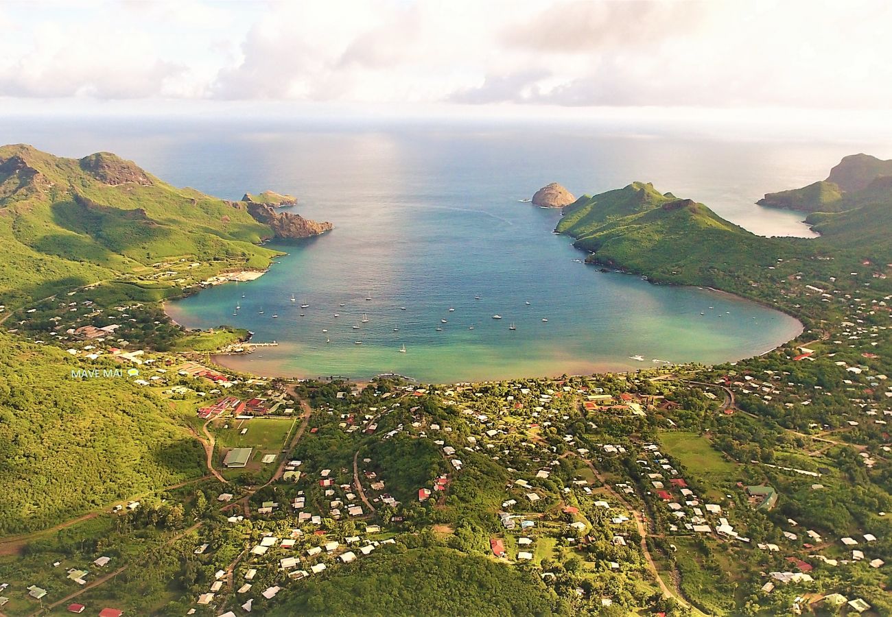 Chambres d'hôtes à Taiohae - NUKU HIVA - Taiohae Room n°1  & Demi-pension