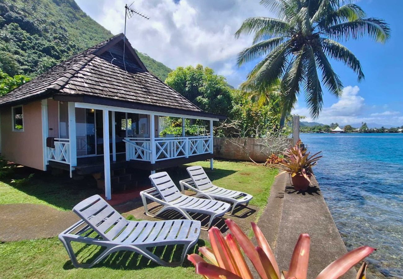 Bungalow à Papara - TAHITI - Bungalow Tiamao Tipanier Sea View