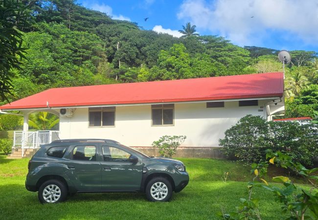 Maison à Huahine-Nui - HUAHINE - Fare Teakavehere Tipanier + voiture