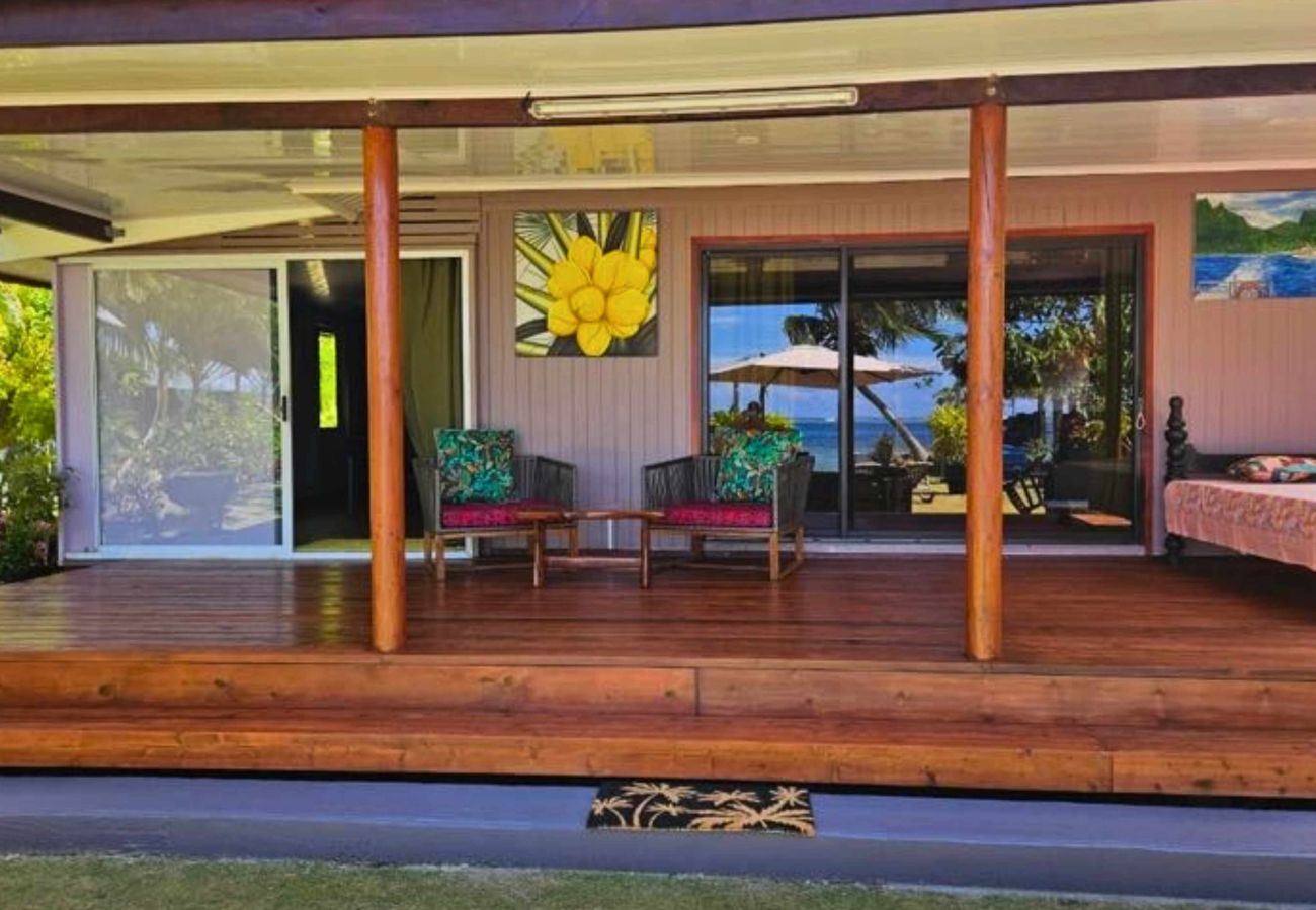 Maison à Maharepa - MOOREA - Fare Nihei beachfront