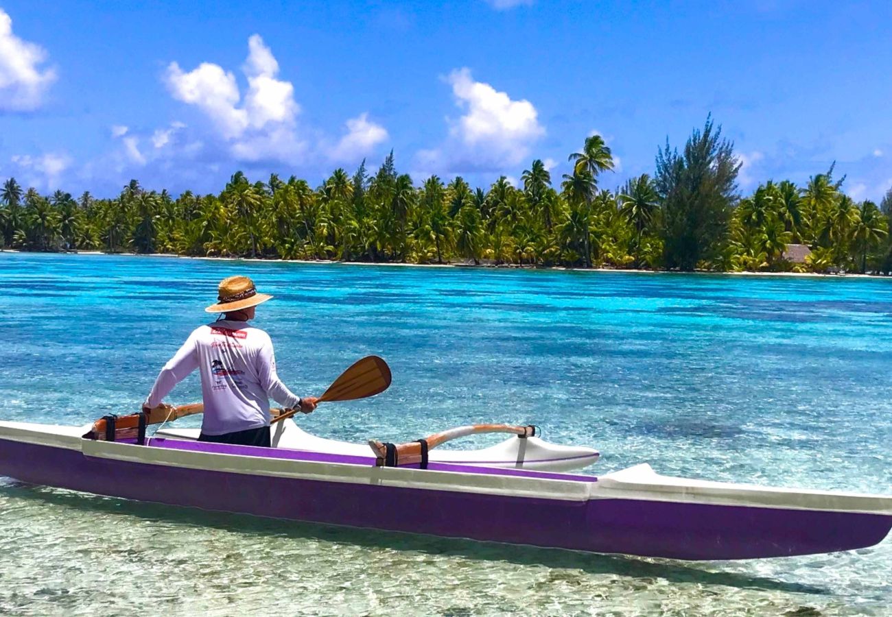 Bungalow à Hipu - TAHAA - Motu Lodge Moana