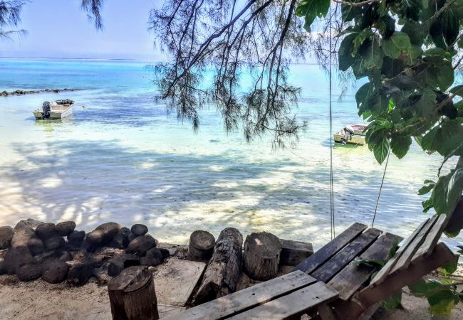 Seaside relaxation area Sea view
