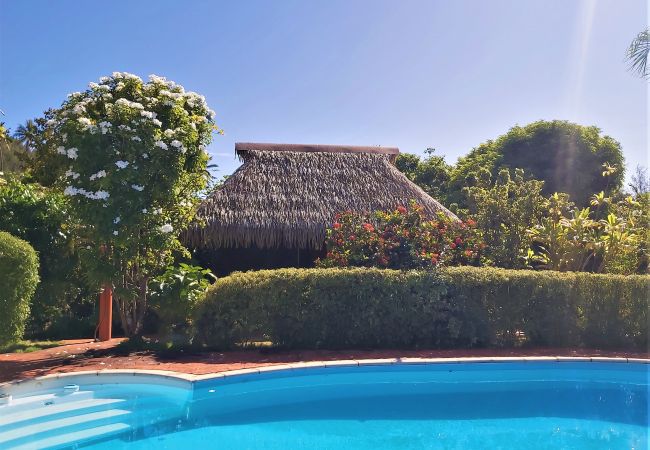 Rent by room in Fare - HUAHINE - Bungalow Opuhi 3p