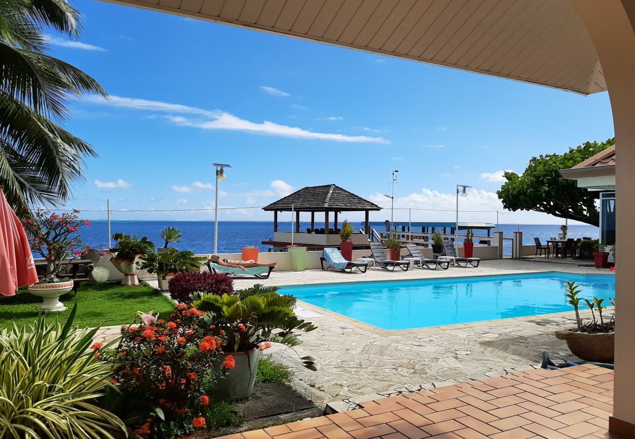 Studio in Papara - TAHITI - Studio Tiamao Mara Pool View