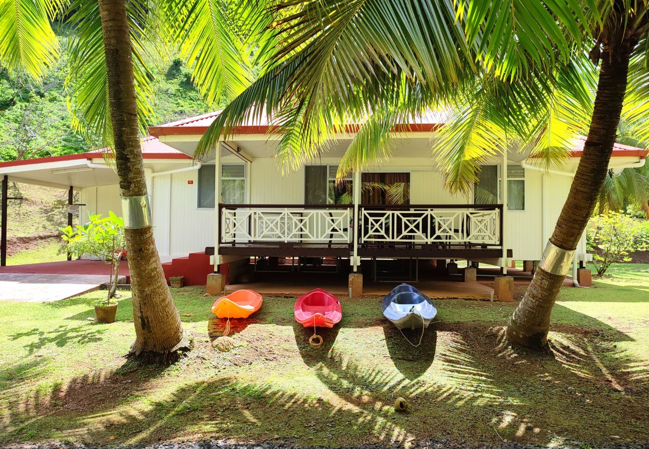 House in Huahine-Nui - HUAHINE - Fare Teakavehere + rental car