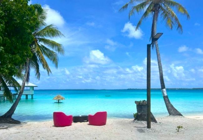 Bungalow/Linked villa in Ahe - AHE - Bungalow Moemoea Lagoon 2 