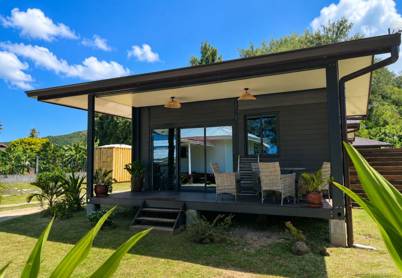 Bungalow in Maatea - MOOREA - Naku Kahi Bungalow 4 BeachView