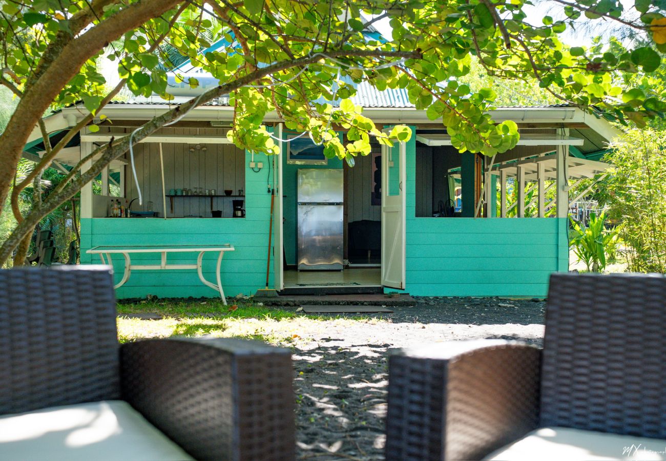 Bungalow in Papara - TAHITI - Bungalow ManoMano Beach Paea 