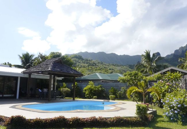House in Maharepa - MOOREA - Hitiarii Pool House
